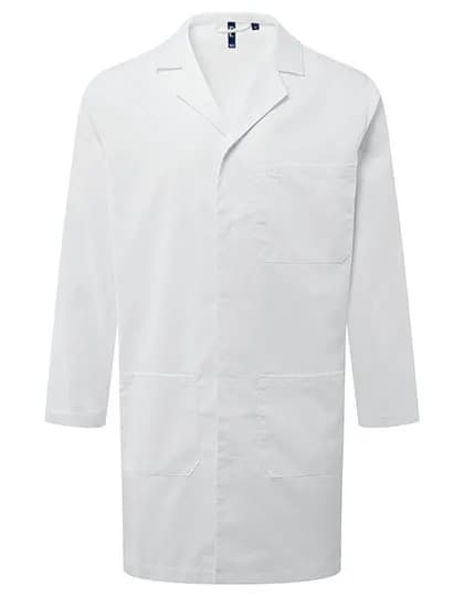 Essential 3-Pocket Work Coat – Blanc