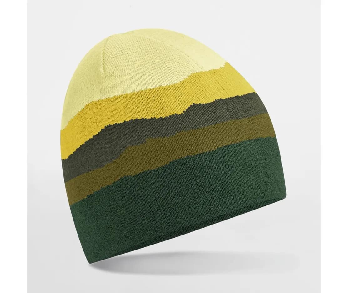 Moutain Peaks Pull On Beanie