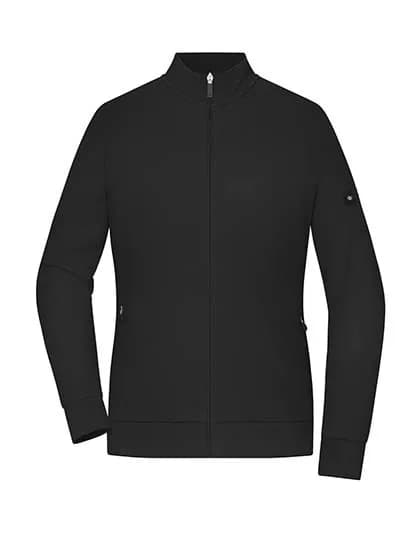 Ladies’ Zip Jacket Interlock – Schwarz