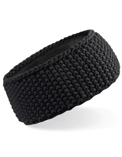 Slopeside Waffle Headband – Noir