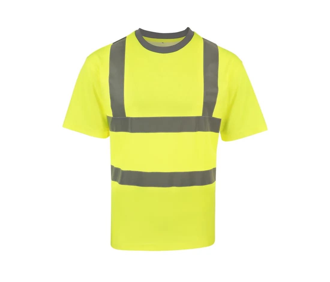 Hi-Vis Polycotton T-Shirt – Gelb