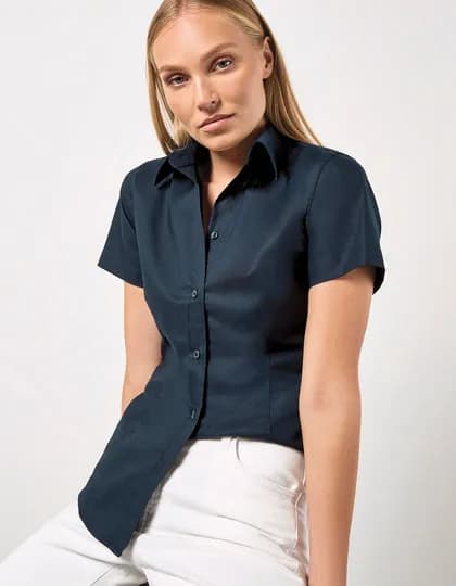 Women’s Tailored Fit Workwear Oxford Shirt Short Sleeve
