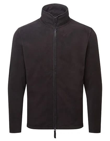 Men’s ’Artisan’ Fleece Jacket – Schwarz