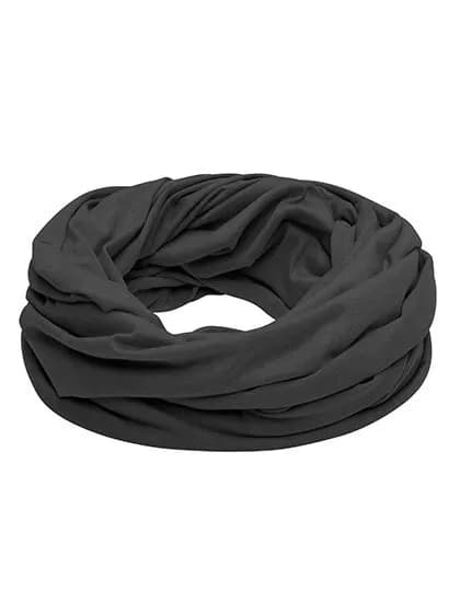 Heather Summer Loop-Scarf – Noir chiné