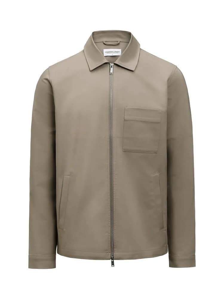 Modern Zip Overshirt