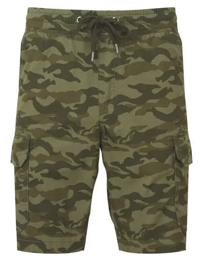 Men’s Camo Cargo Utility Shorts