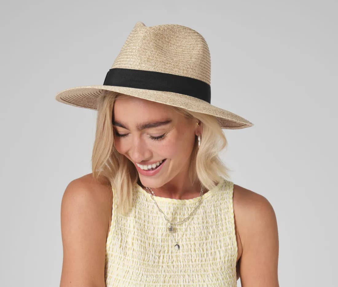 Straw Fedora