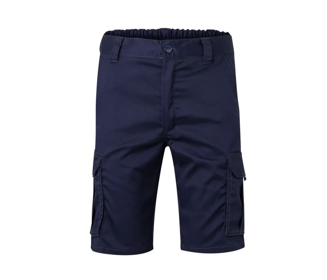 Unisex Bermuda mit Multifunktionstaschen – Dunkelmarine