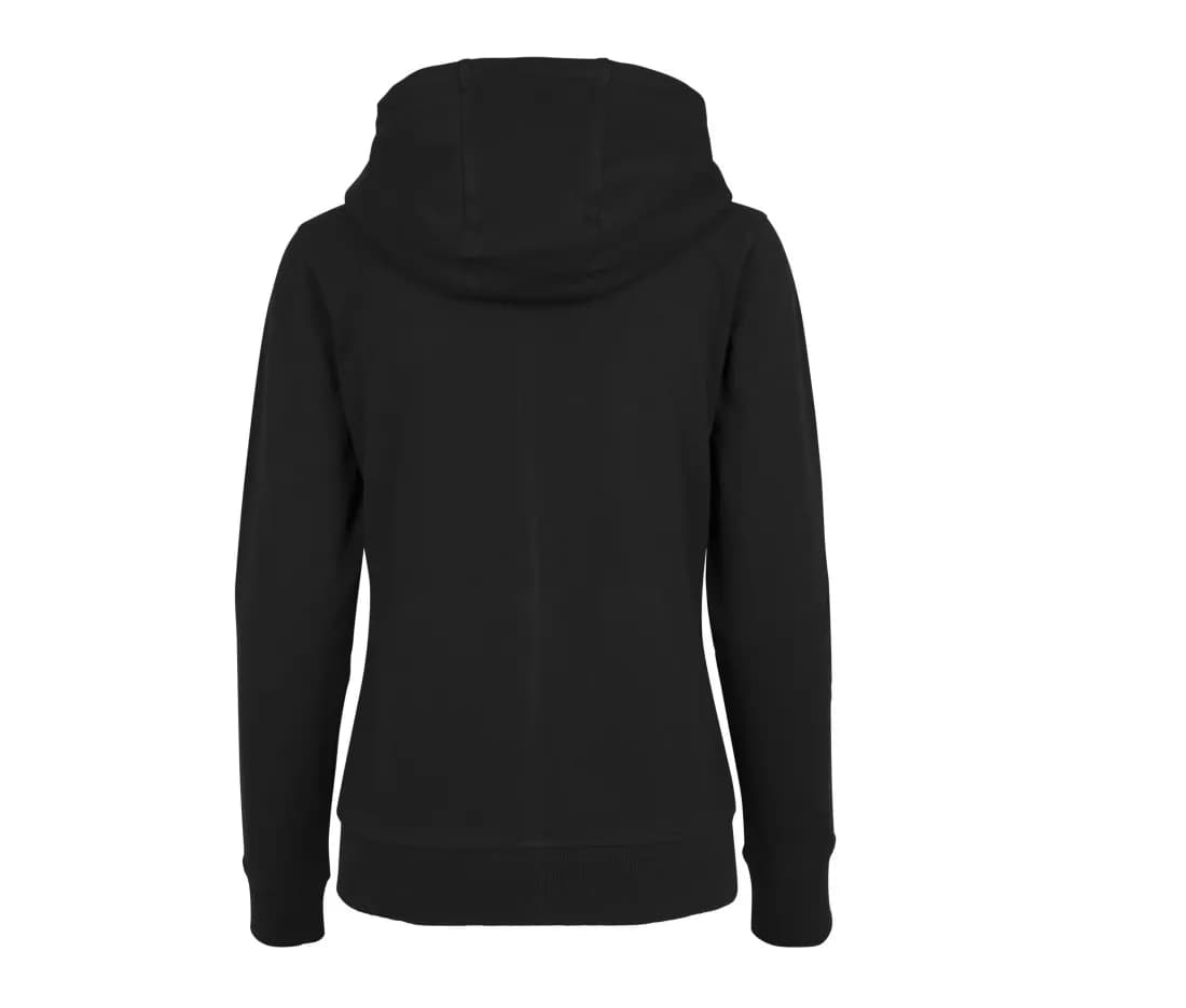 Damen Terry-Hoodie mit Reissverschluss