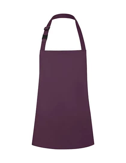 Children’s Basic Bib Apron with Buckle – Violet