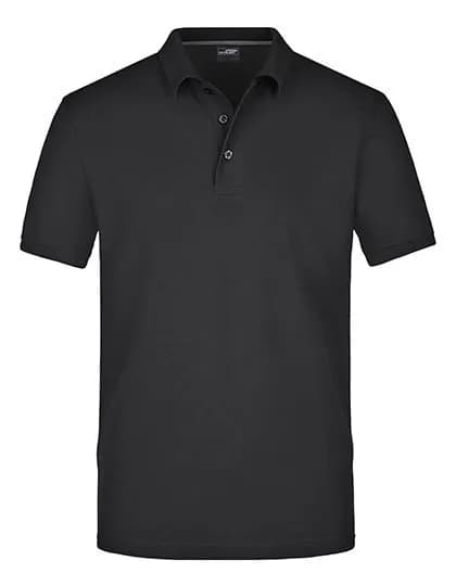Men’s Pima Polo – Noir