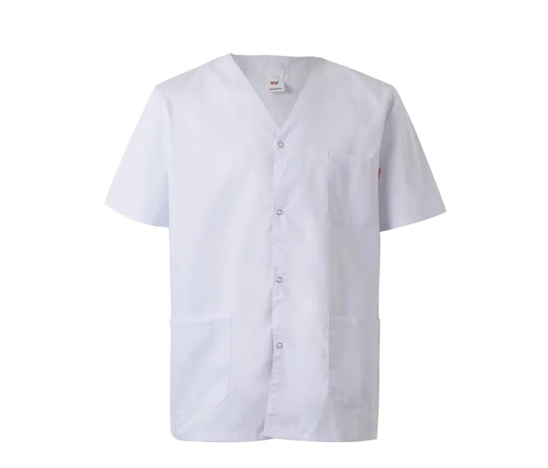 Short Sleeves Jacket with Press Stud