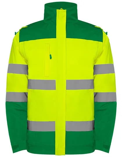 Epsylon Parka – Grün / Gelb