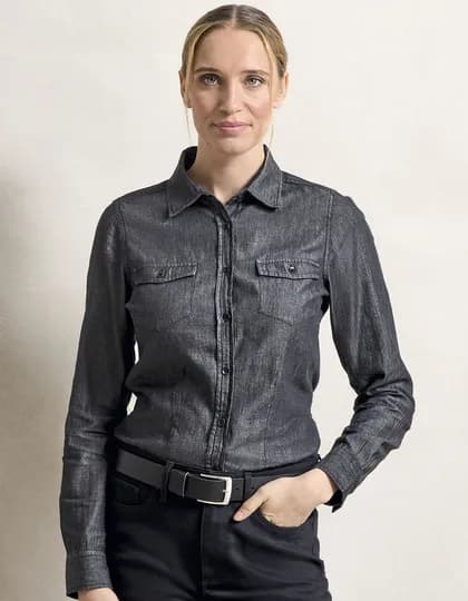 Women’s Jeans Stitch Denim Shirt