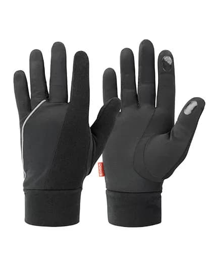 Elite Running Gloves – Noir