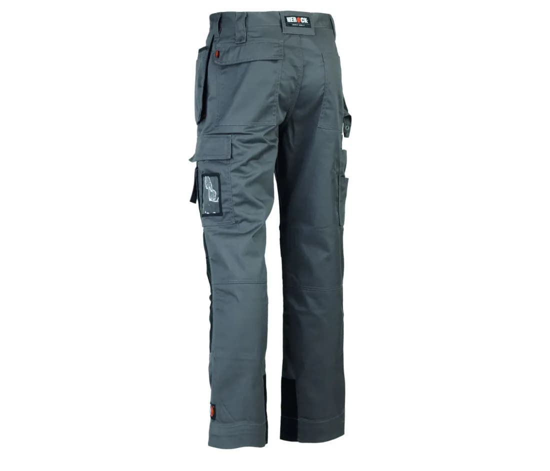 Pantalon de travail unisexe déperlant avec renforts Cordura®