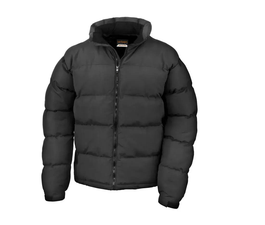 Jacke «Holkham» in Daunenoptik – Schwarz