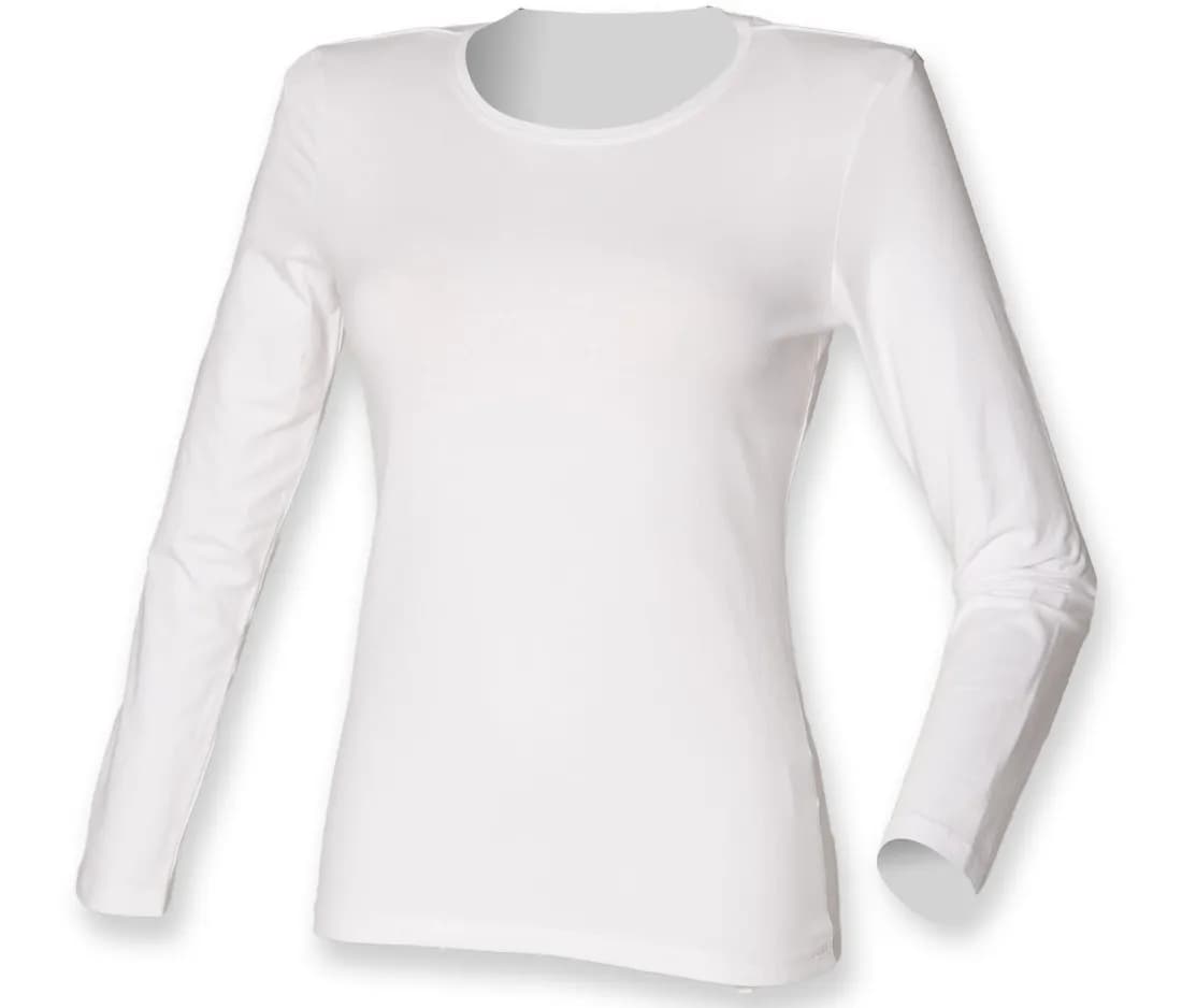 Damen Stretch-Langarmshirt «Feel Good»