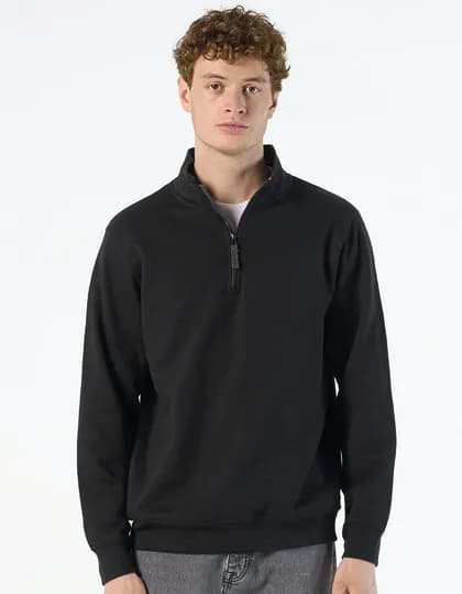 Men’s Zip High Collar Sweatshirt Stan