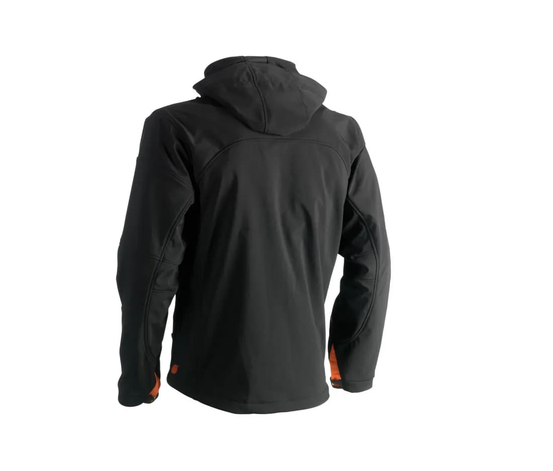 Veste softshell à capuche amovible