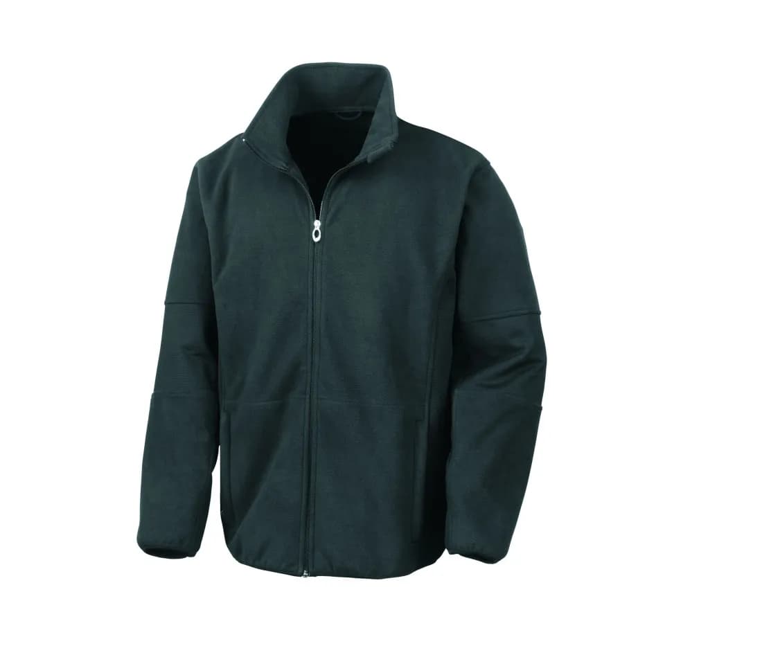Herren Fleece-Softshelljacke – Schwarz