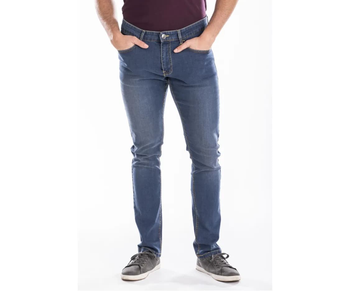 Herren Stretch-Jeans Stone Slim Fit – Blau