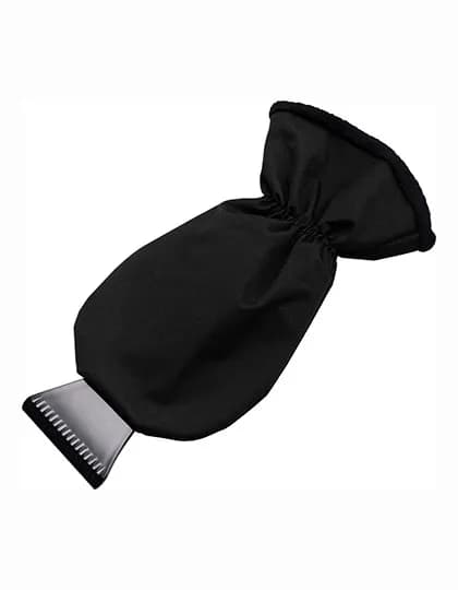 Ice Scraper With XXL Protecting Glove – Schwarz