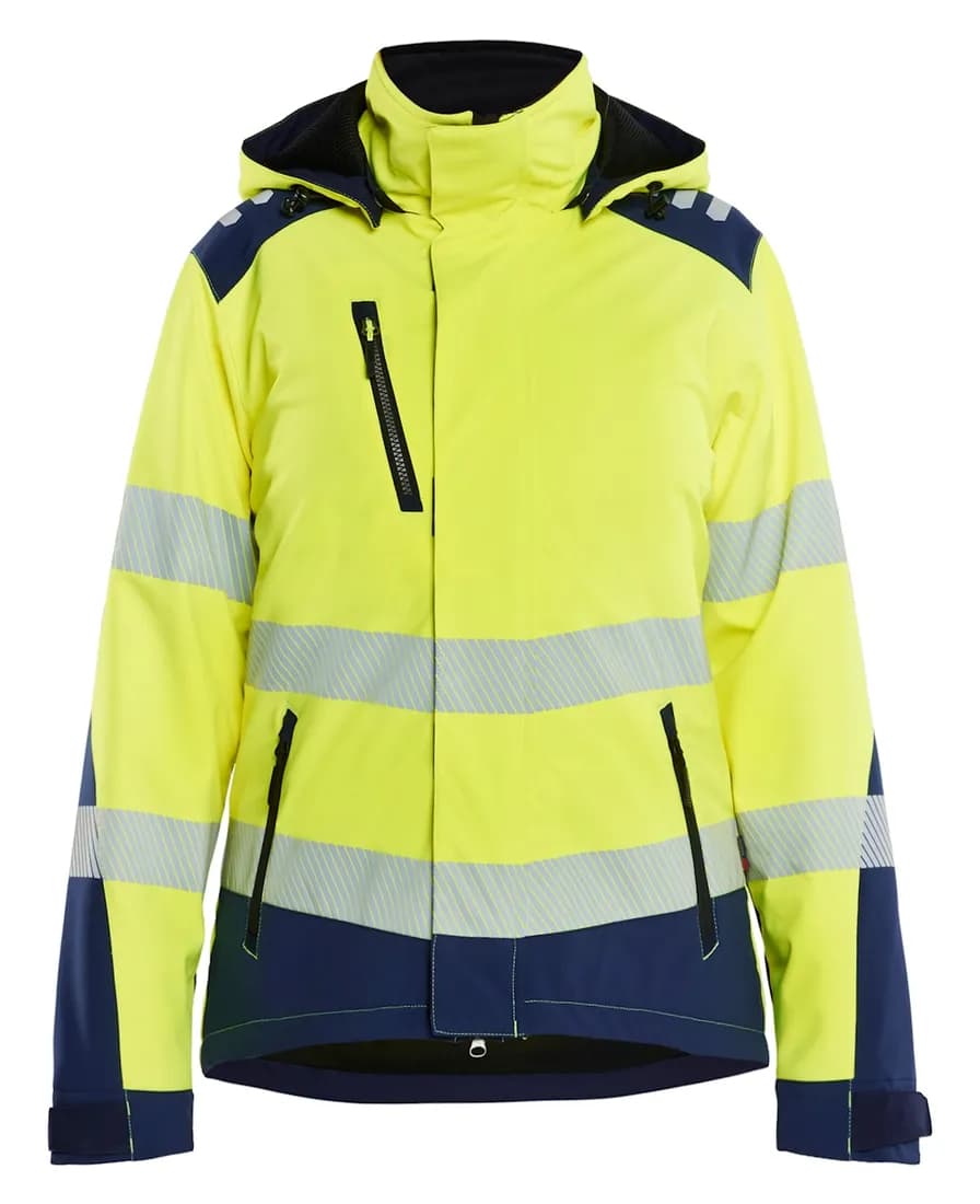 Veste softshell hiver haute-visibilité femme