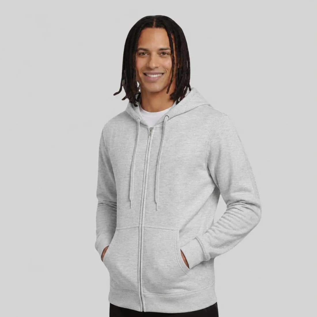Zip Through Hooded
