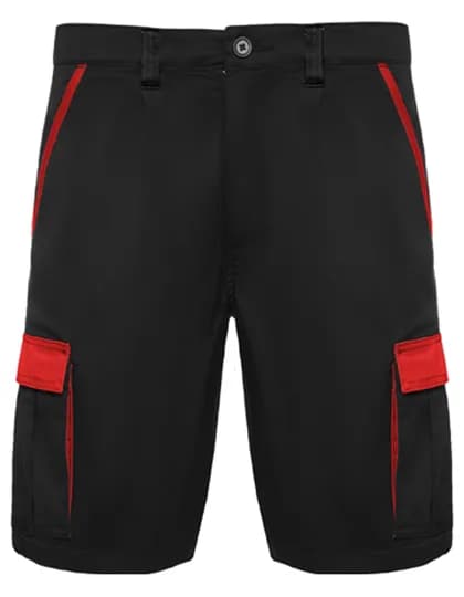 Shorts Tahoe – Schwarz / Rot
