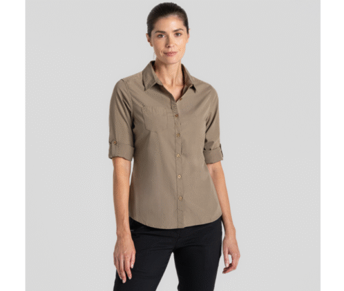 CRAGHOPPERS Damen Outdoor-Hemd mit langen Ärmeln – EXPERT KIWI CES002