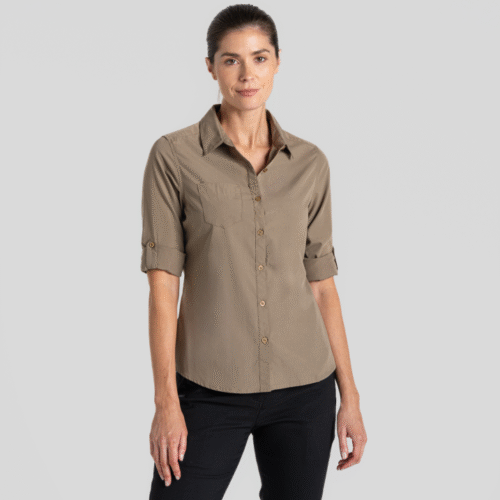 CRAGHOPPERS Damen Outdoor-Hemd mit langen Ärmeln – EXPERT KIWI CES002