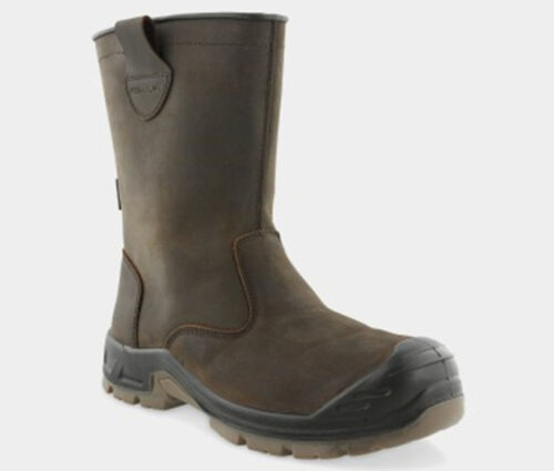 ICARUS - Sicherheitsstiefel – Wasserdicht, Vollnarbenleder, Metallfrei