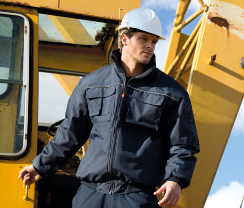SABRE PILOT JACKET – Gefütterte Arbeitsjacke mit verschweißten Nähten | RESULT