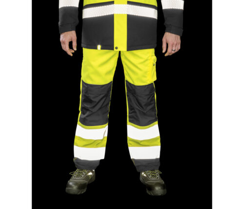 SAFETY CARGO TROUSERS – Hi-Vis Warnschutzhose mit Taschen | RESULT