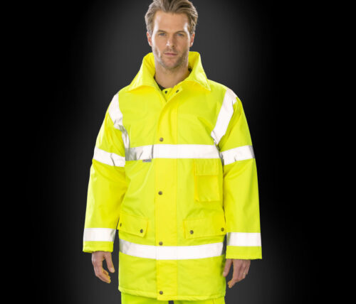 SAFETY JACKET – Hi-Vis Sicherheitsparka mit 3M™ Reflexstreifen | RESULT