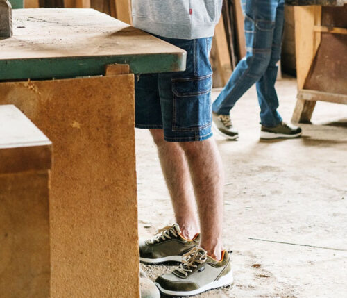 Slim Fit Jeans-Shorts mit hoher Bewegungsfreiheit