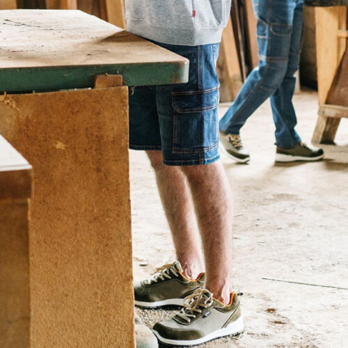 Slim Fit Jeans-Shorts mit hoher Bewegungsfreiheit