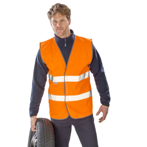 RESULT® Sicherheitsweste – EN ISO 20471 Kat. 2, fluoreszierend