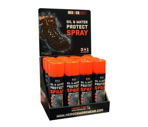 HEROCK 3-in-1 Schutzspray – Öl-, Wasser- und Schmutzabwehr für Kleidung & Schuhe