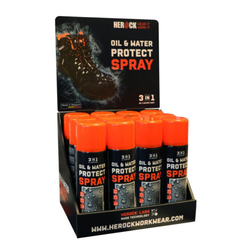 HEROCK 3-in-1 Schutzspray – Öl-, Wasser- und Schmutzabwehr für Kleidung & Schuhe