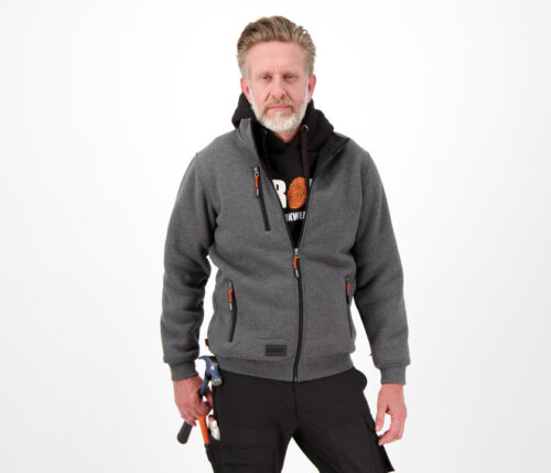 HEROCK OTAR Sweatshirt – Wasserabweisendes Unisex-Sweatshirt mit Sherpa-Innenfutter