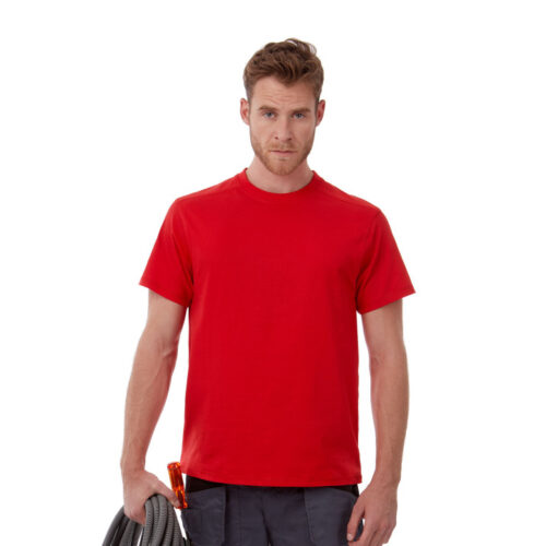 B&C PERFECT PRO Arbeits-T-Shirt – Waschbar bis 60 °C, Verstärkte Nähte