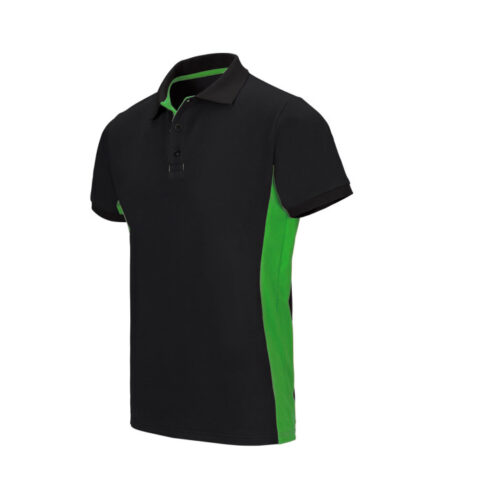 VELILLA V5504 Zweifarbiges Kurzarm-Polo