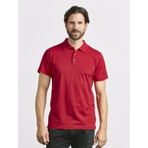 PROMODORO Herren Jersey-Polo – 100 % Baumwolle, ohne Etikett
