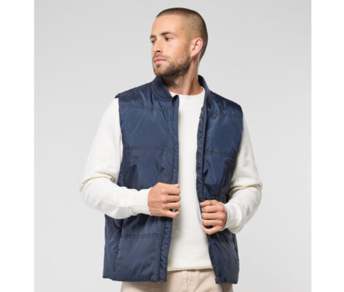 BOSCO – Unisex Bodywarmer mit recycelter Steppung und modernem Kragen