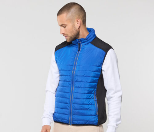 PEN DUICK SKIPPER – Gesteppter Bodywarmer mit Bi-Material-Design