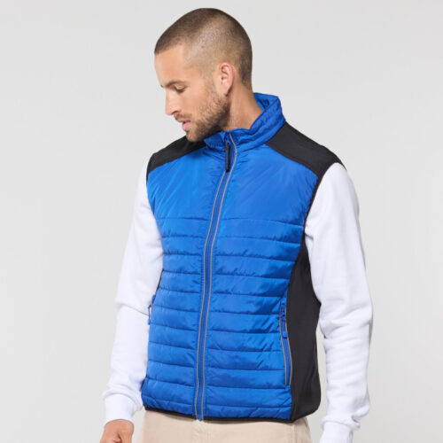 PEN DUICK SKIPPER – Gesteppter Bodywarmer mit Bi-Material-Design