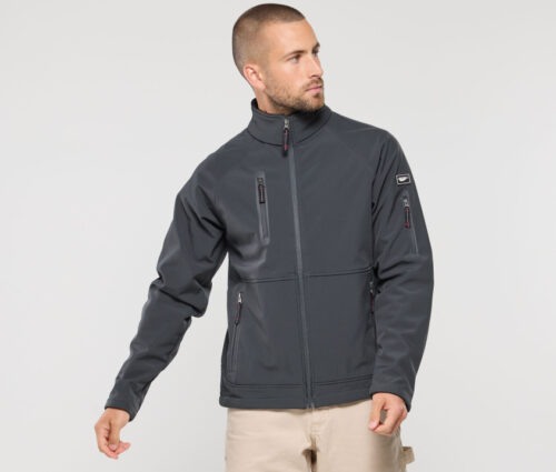 PLYMOUTH Herren Softshelljacke – 3-lagig, atmungsaktiv, wasserdicht