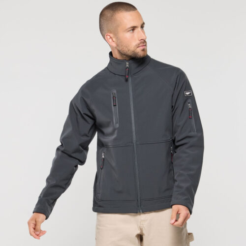 PLYMOUTH Herren Softshelljacke – 3-lagig, atmungsaktiv, wasserdicht